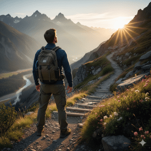 Challenge-Mindset Illustration – Herausforderungen positiv nutzen bei ADHS